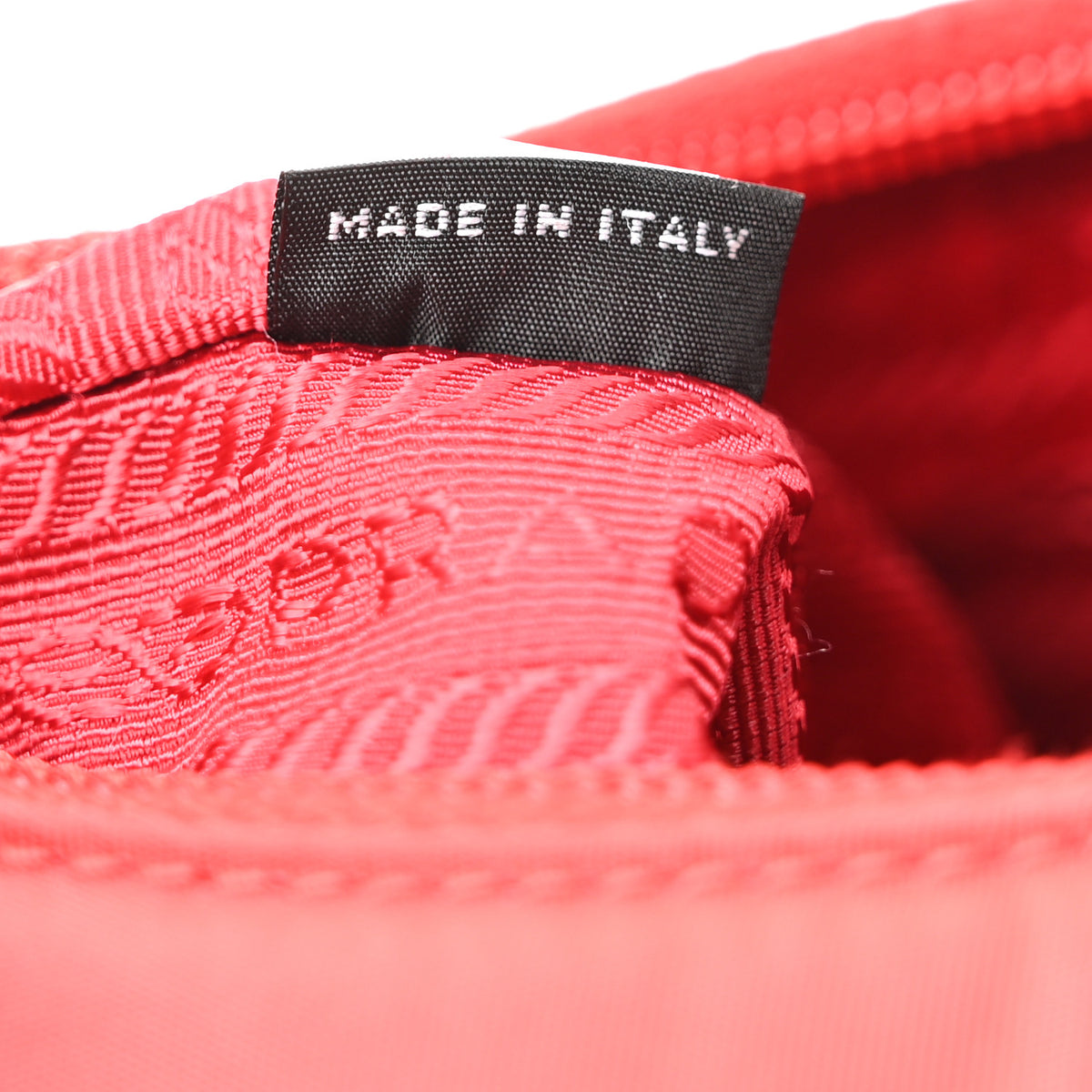 Prada Tessuto Nylon Mini Re-Edition 2000 Bag Rosso 7 of 11