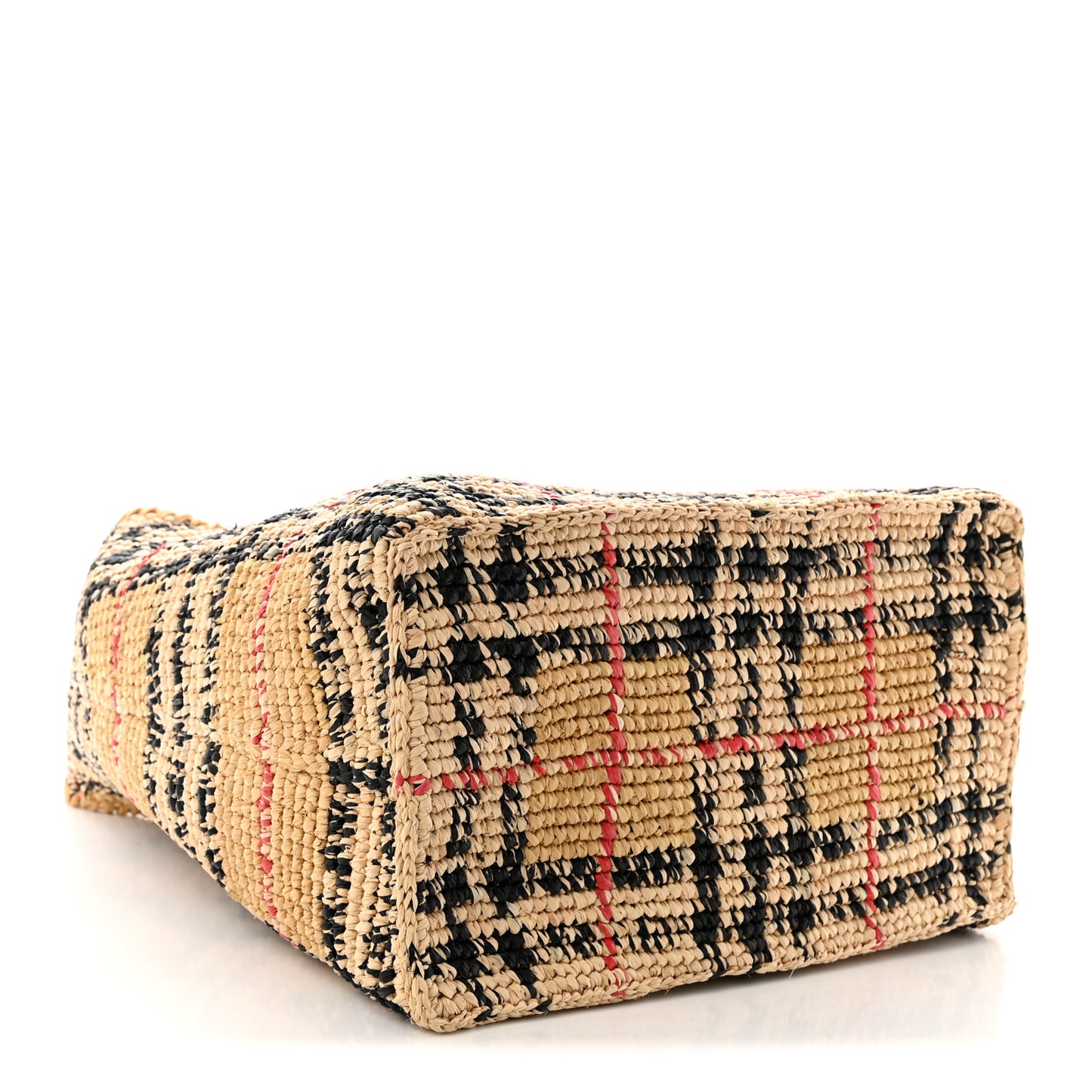 Raffia Crochet Margate Shoulder Bag Sand Beige
