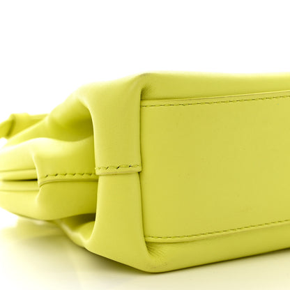 Bottega Veneta Calfskin Small The Point Triangle Bag Seagrass 8 of 13