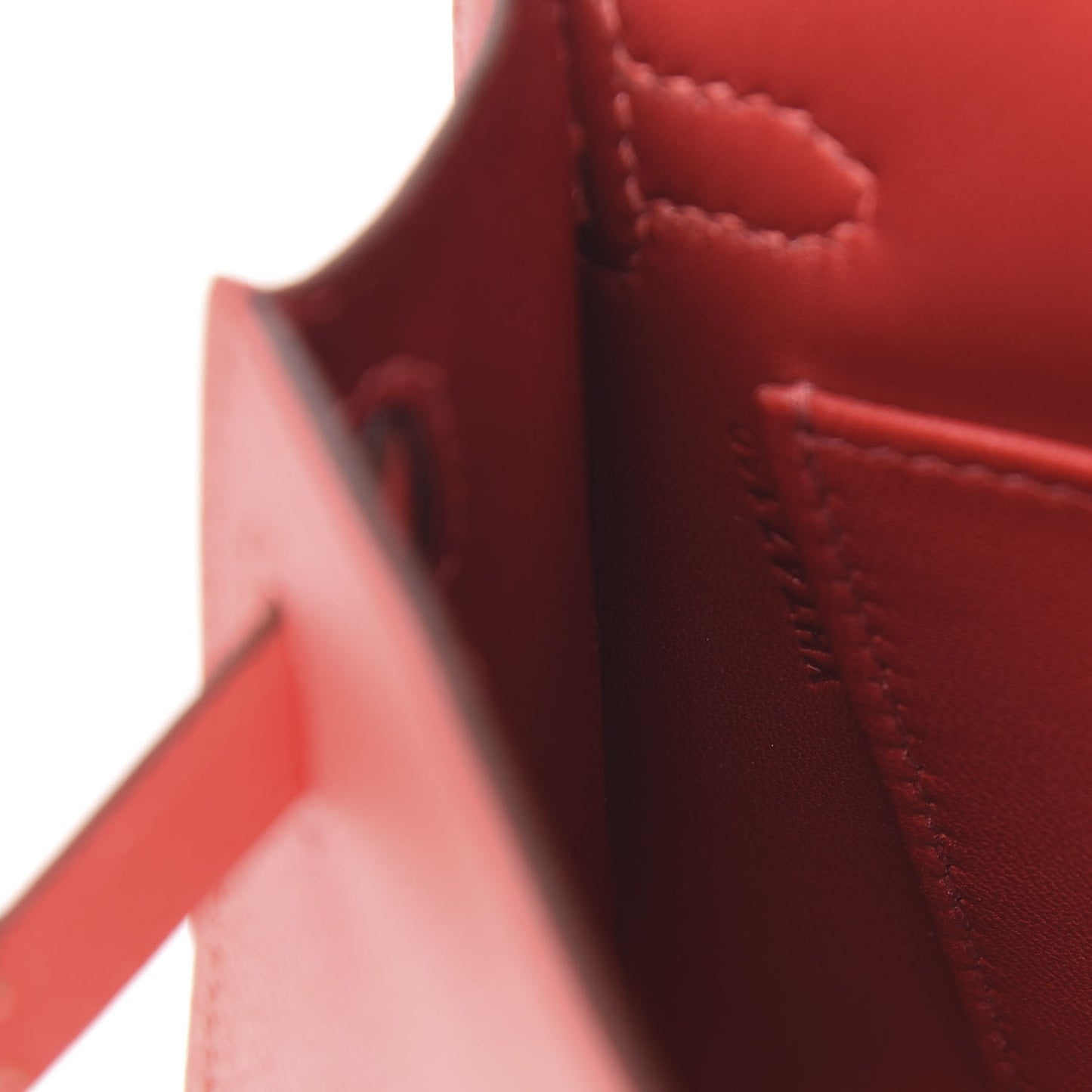 Epsom Mini Kelly Sellier 20 Rose Jaipur Rouge Vif