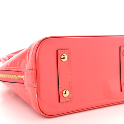 Louis Vuitton Vernis Alma BB Rose Litchi 8 of 11