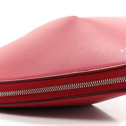 Alaia Lux Calfskin Le Coeur Bag Lacquer Red 8 of 10