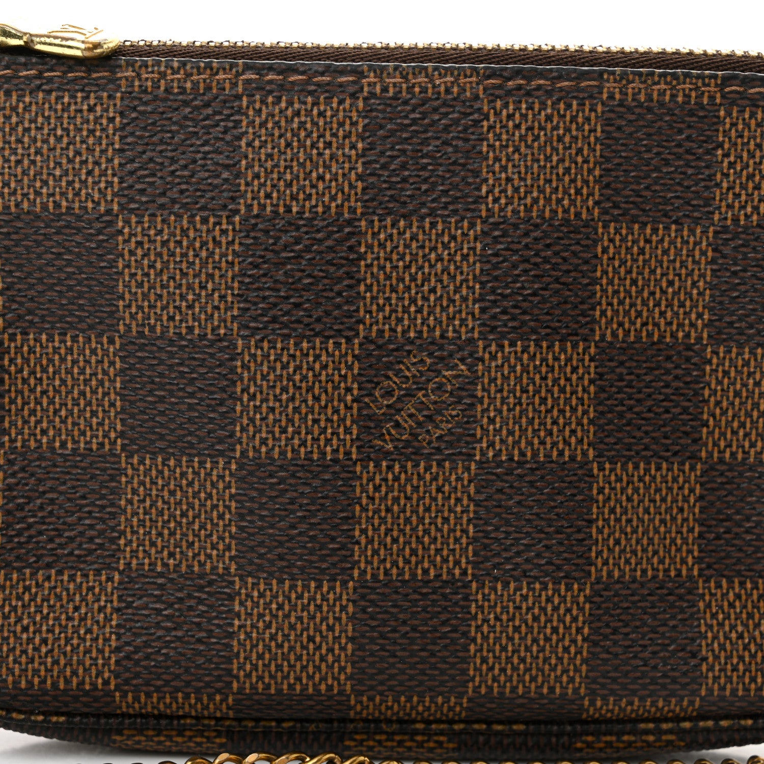Louis Vuitton Damier Ebene Mini Pochette Accessories 8 of 11