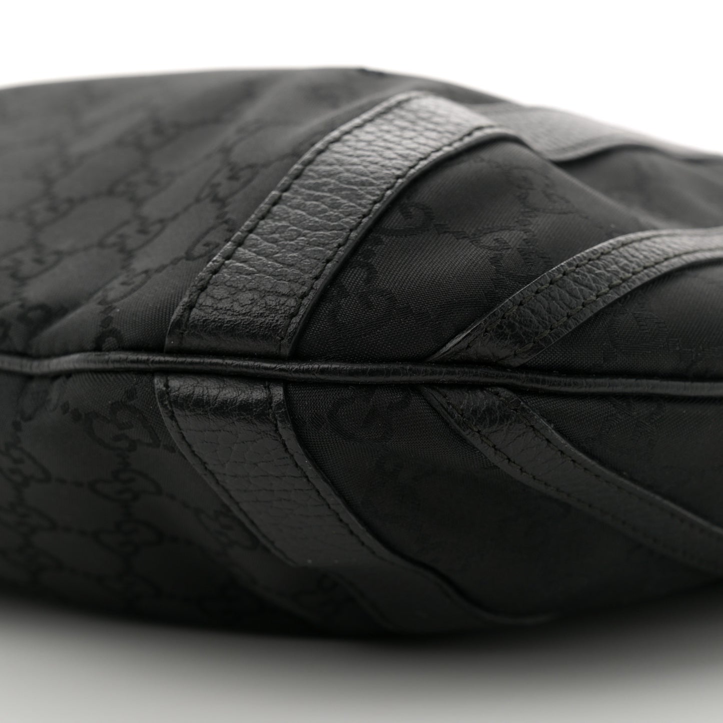 Monogram Medium Abbey Convertible Tote Black