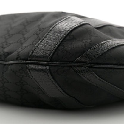 Gucci Monogram Medium Abbey Convertible Tote Black 10 of 10