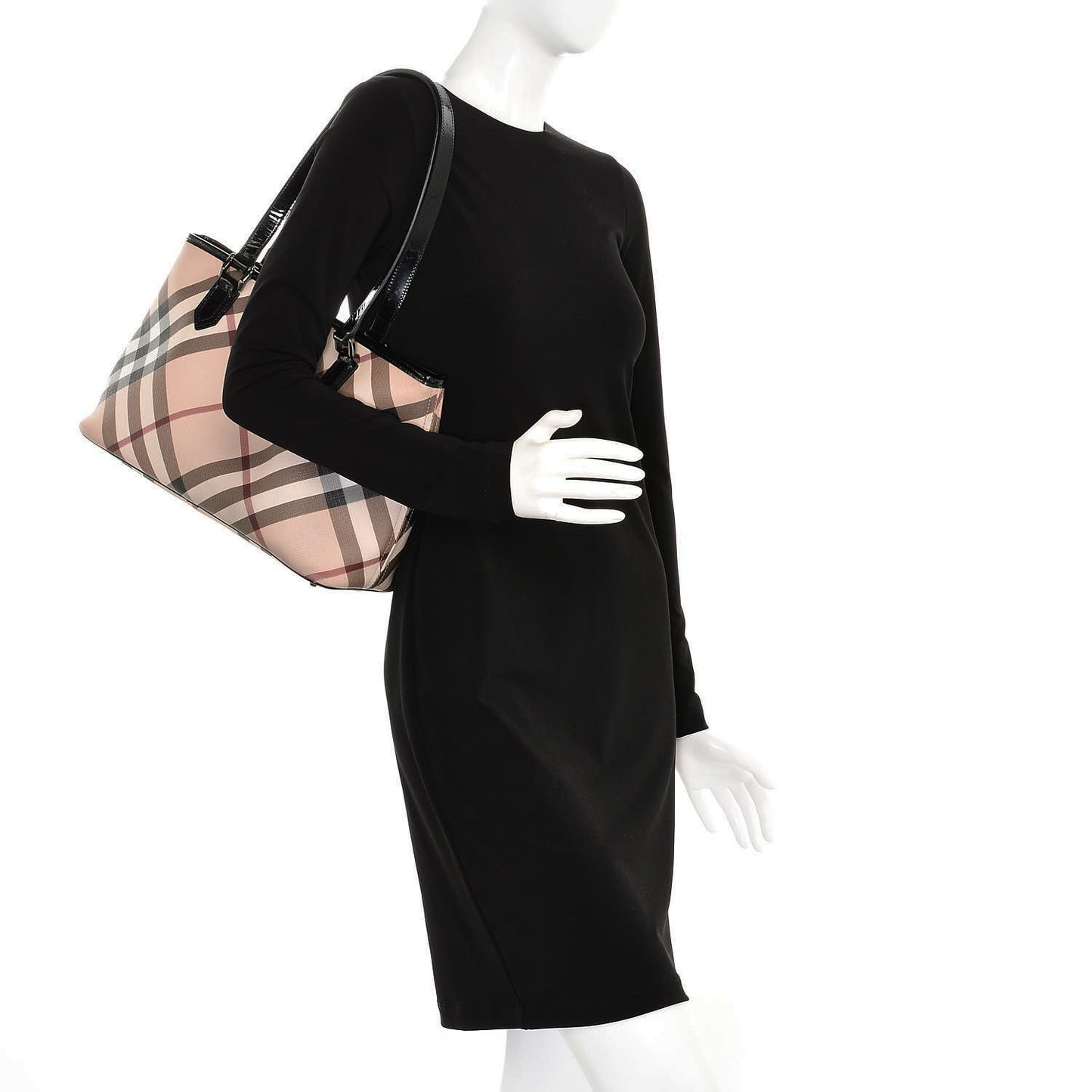 Supernova Check Regent Tote Black