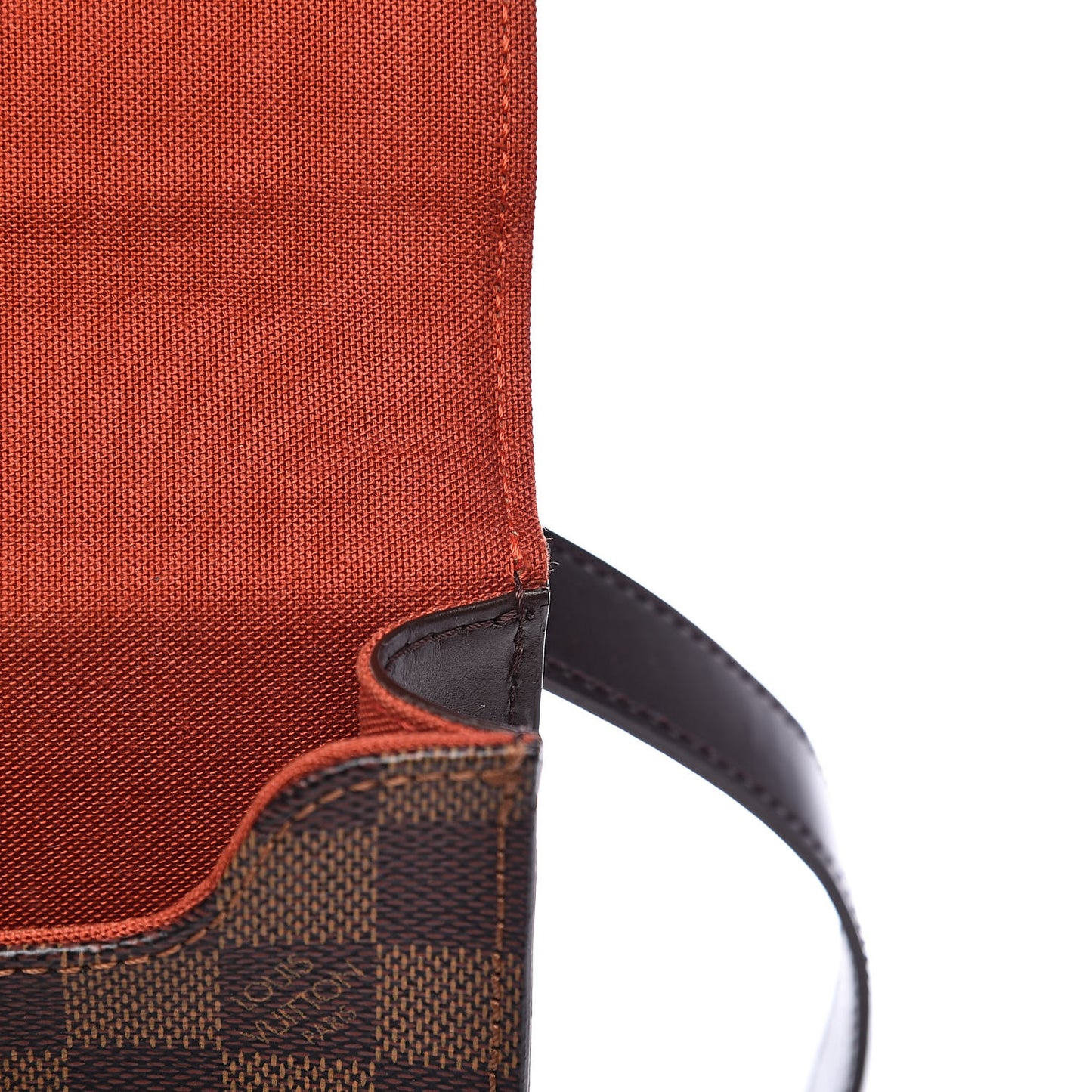 Damier Ebene Portobello Travel Shoulder Bag