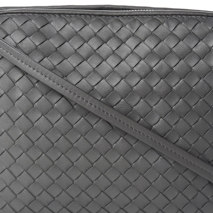Bottega Veneta Nappa Intrecciato Nodini Crossbody Messenger Light Grey 8 of 11