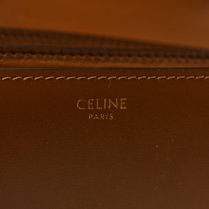 Celine Smooth Calfskin Small Classic Box Flap Bag Camel 6 of 9
