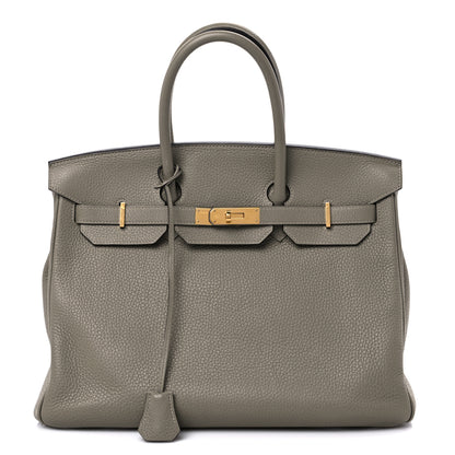 Hermes Togo Birkin 35 Sauge 1 of 9