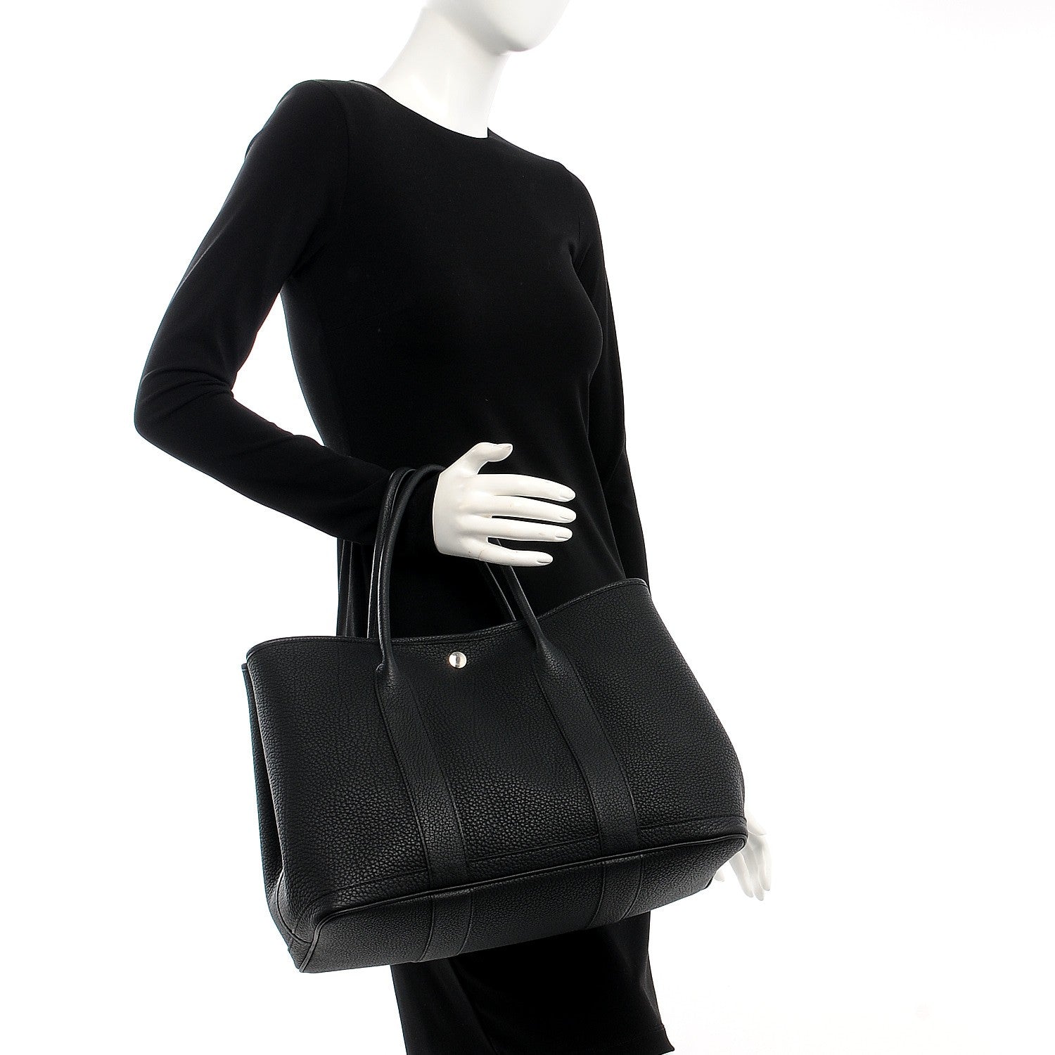 Hermes Negonda Garden Party Tote 36 MM Black 2 of 7