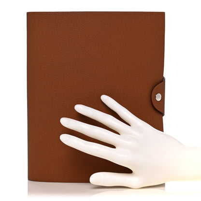 Hermes Togo Ulysse MM Notebook Cover Gold 2 of 8