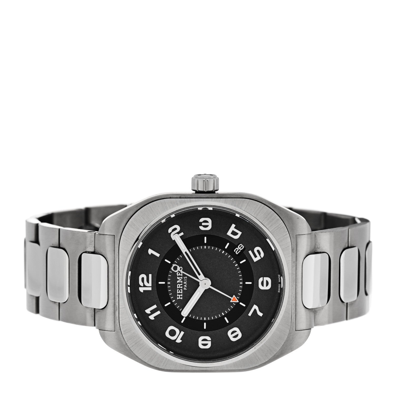 Hermes Titanium 39mm H08 Automatic Watch 2 of 5