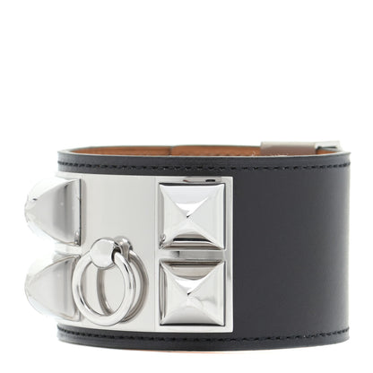 Hermes Swift Collier de Chien CDC Bracelet S Black 1 of 6