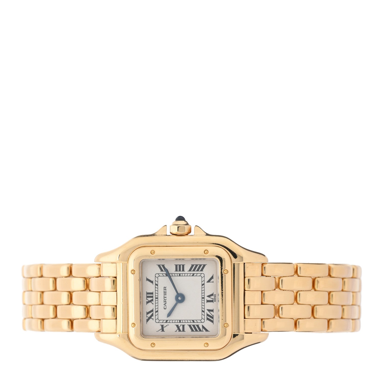 Cartier 18K Yellow Gold 22mm Panthere Quartz Watch 2 of 5