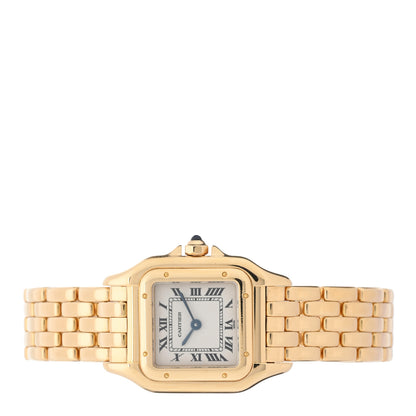Cartier 18K Yellow Gold 22mm Panthere Quartz Watch 2 of 5