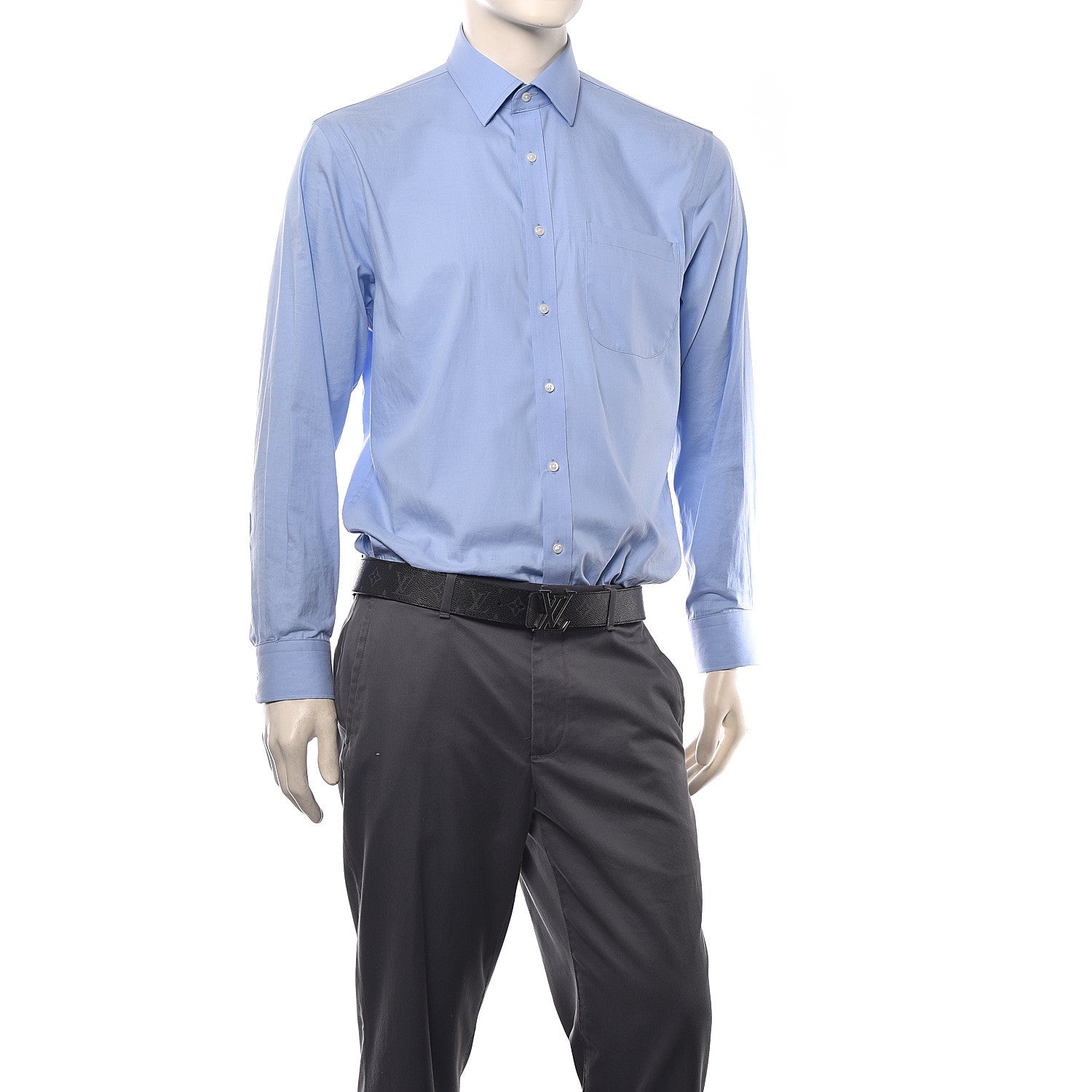 Louis Vuitton Monogram Eclipse Taigarama 40mm LV Initiales Reversible Belt 110 44 Black 2 of 6