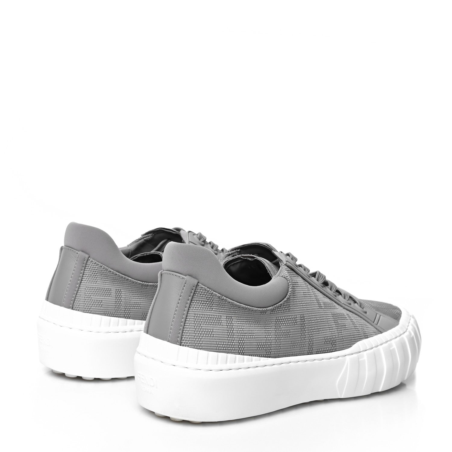 Fendi Vitello Mesh FF Mens Fendi Force Low Top Sneakers 8 Multicolor 4 of 8