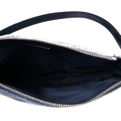 Christian Dior Denim Saddle Pochette Blue 5 of 10