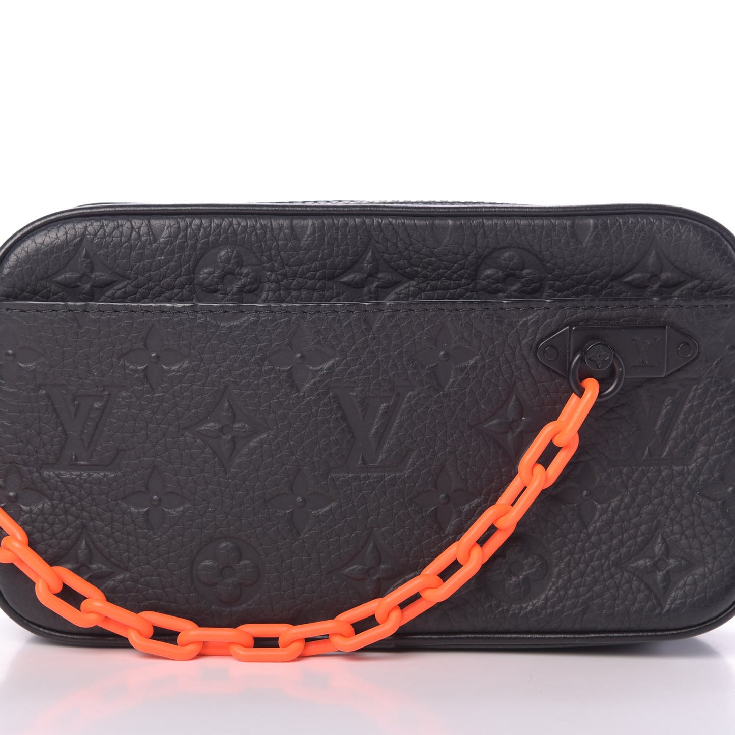 Taurillon Monogram Uniformes Solar Ray Soft Pochette Volga Belt Bag Black