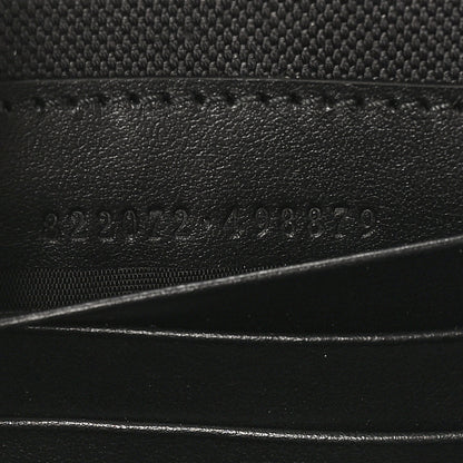 Gucci GG Supreme Monogram Web Small Shoulder Bag Black Grey 7 of 10