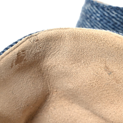 Chanel Denim CC Espadrilles 38 Blue Black 14 of 15