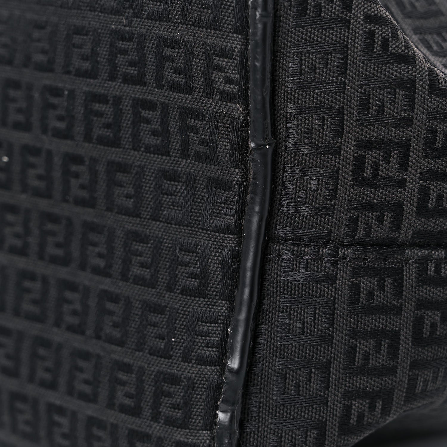 Fendi Zucchino Hobo Black 13 of 21