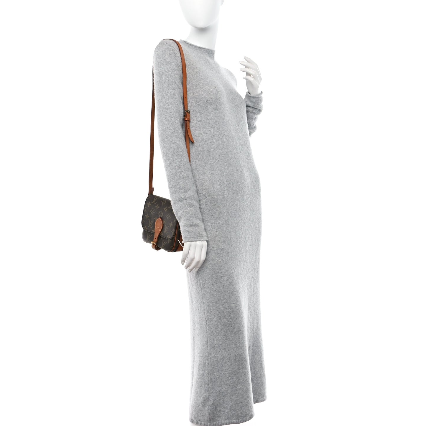 LOUIS VUITTON Monogram Cartouchiere 17