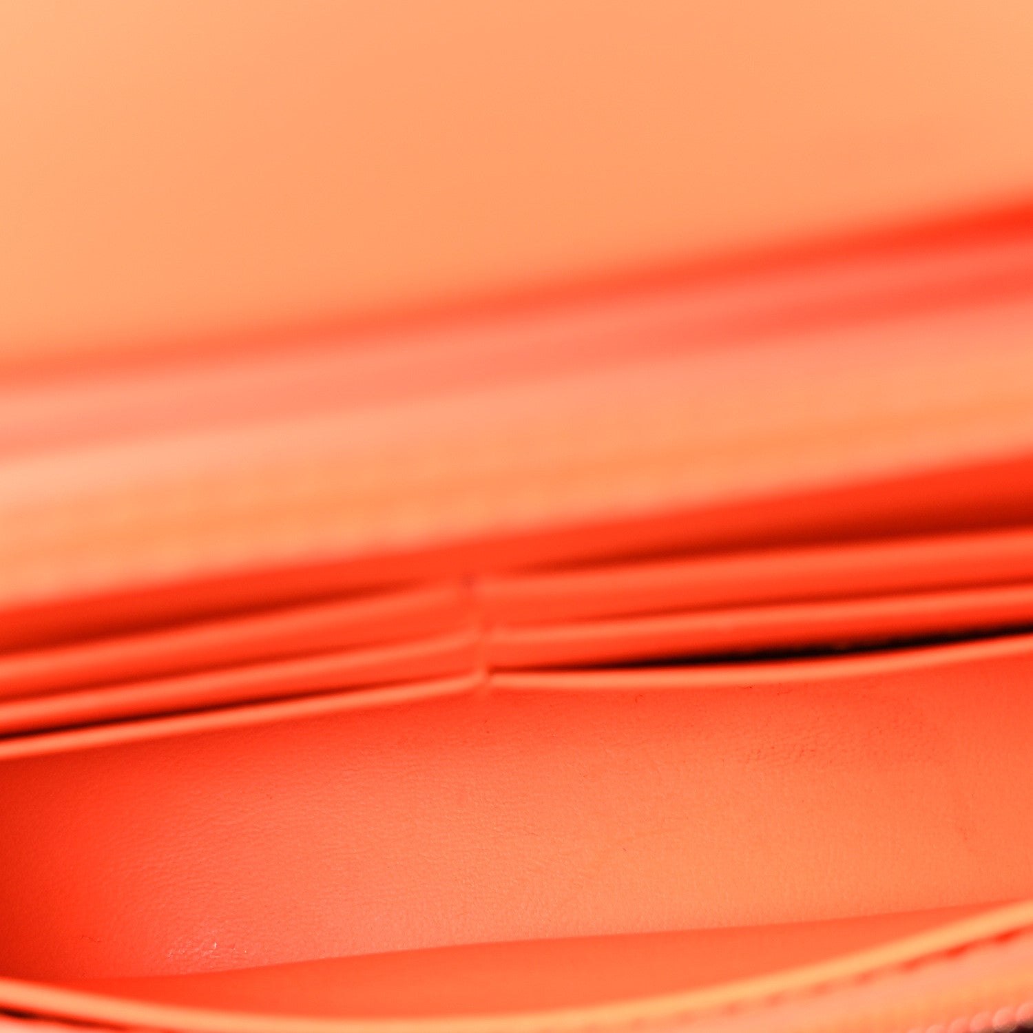 Balenciaga Shiny Box Calfskin Hourglass Chain Bag Fluo Orange 5 of 9