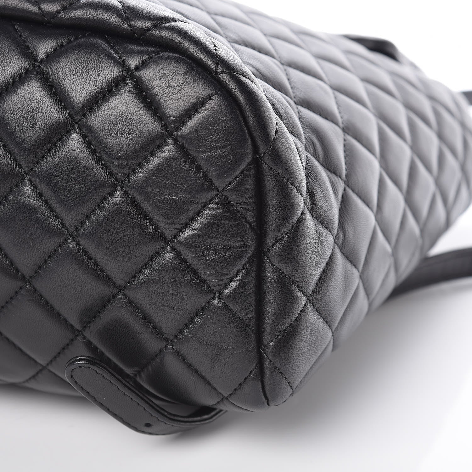 Chanel Lambskin Quilted Large Urban Spirit Backpack Black 9 of 10