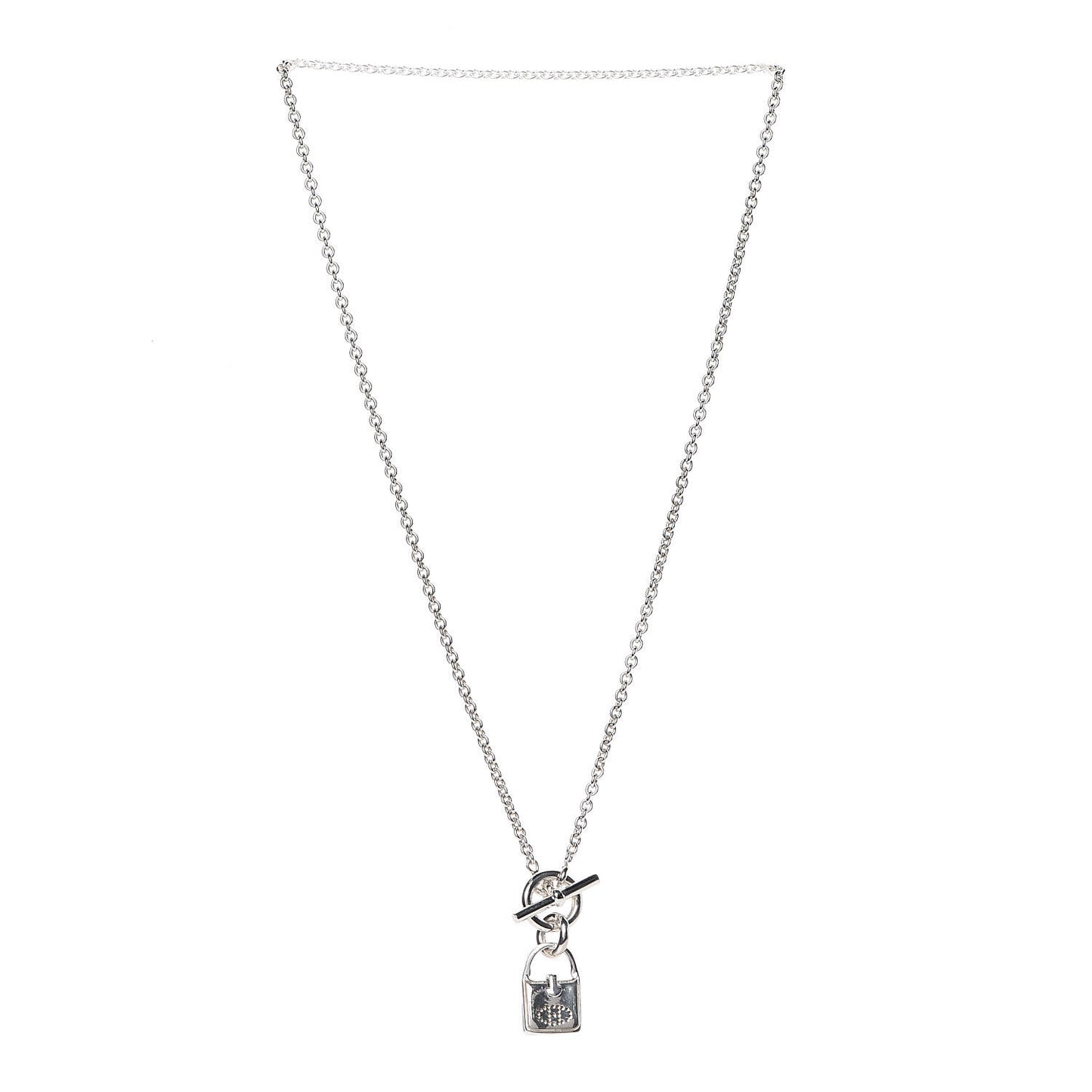 Sterling Silver Evelyne Charm Pendant Necklace