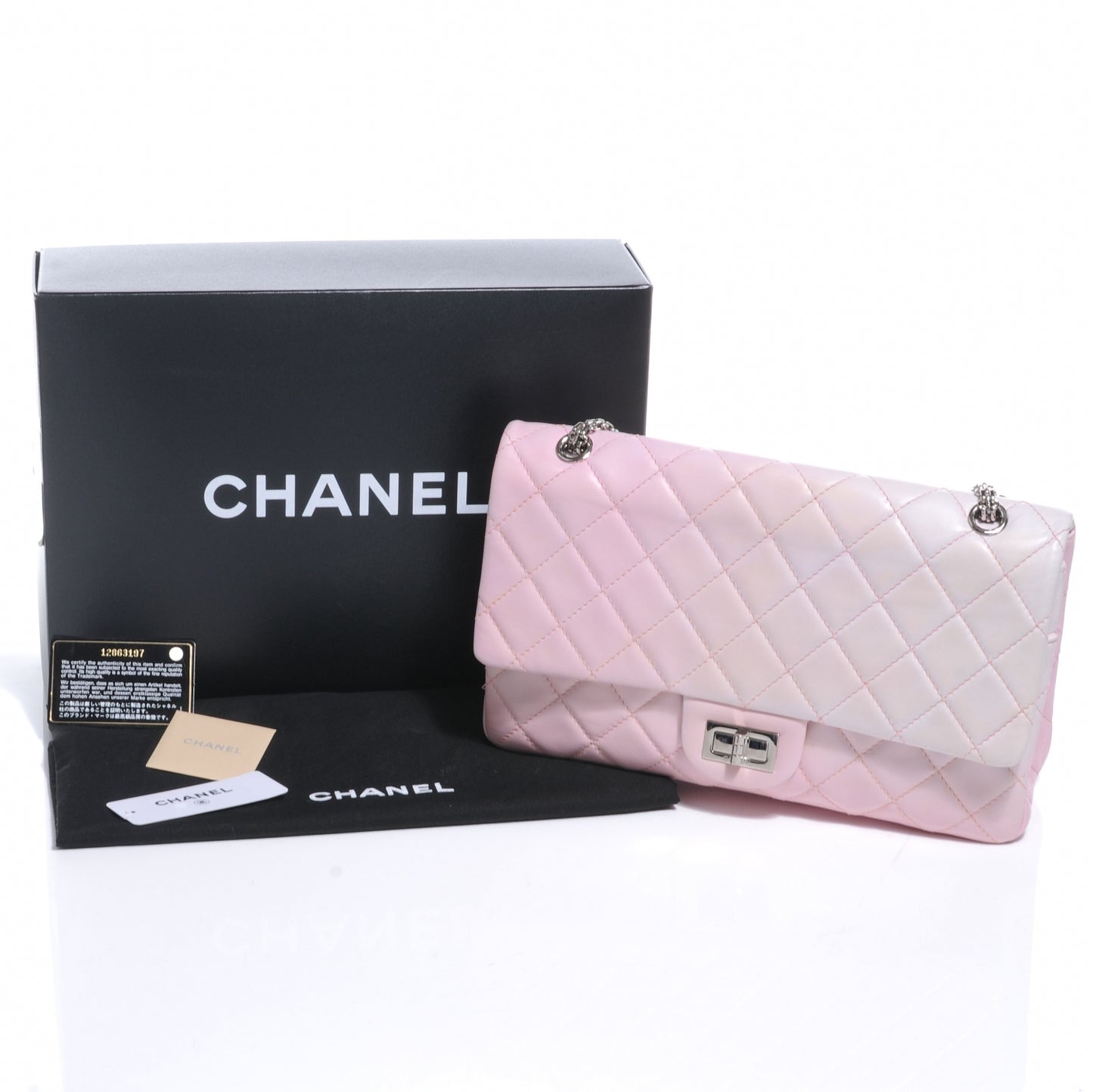 Lambskin 2.55 Reissue 226 Pink Degrade