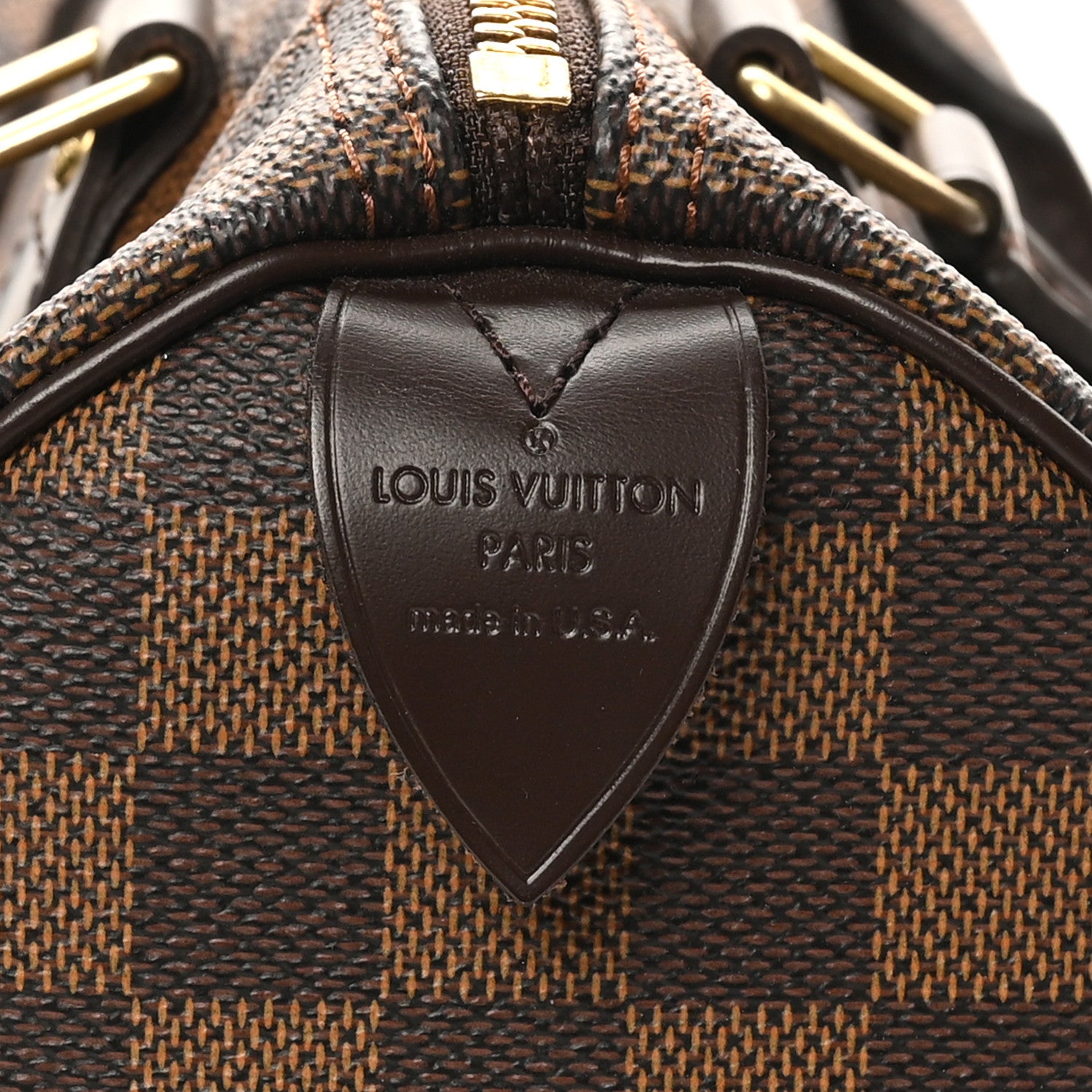 Louis Vuitton Damier Ebene Speedy 25 7 of 10