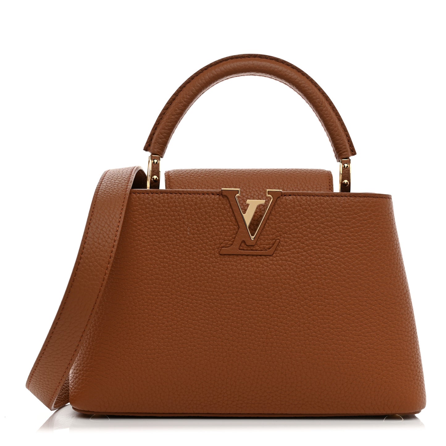 Taurillon Capucines BB Tan
