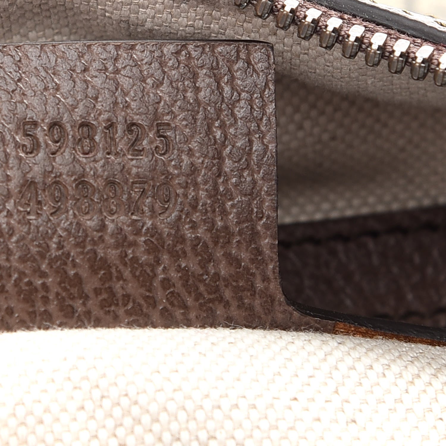 Gucci GG Supreme Monogram Web Small Ophidia Half Moon Hobo Brown 7 of 9