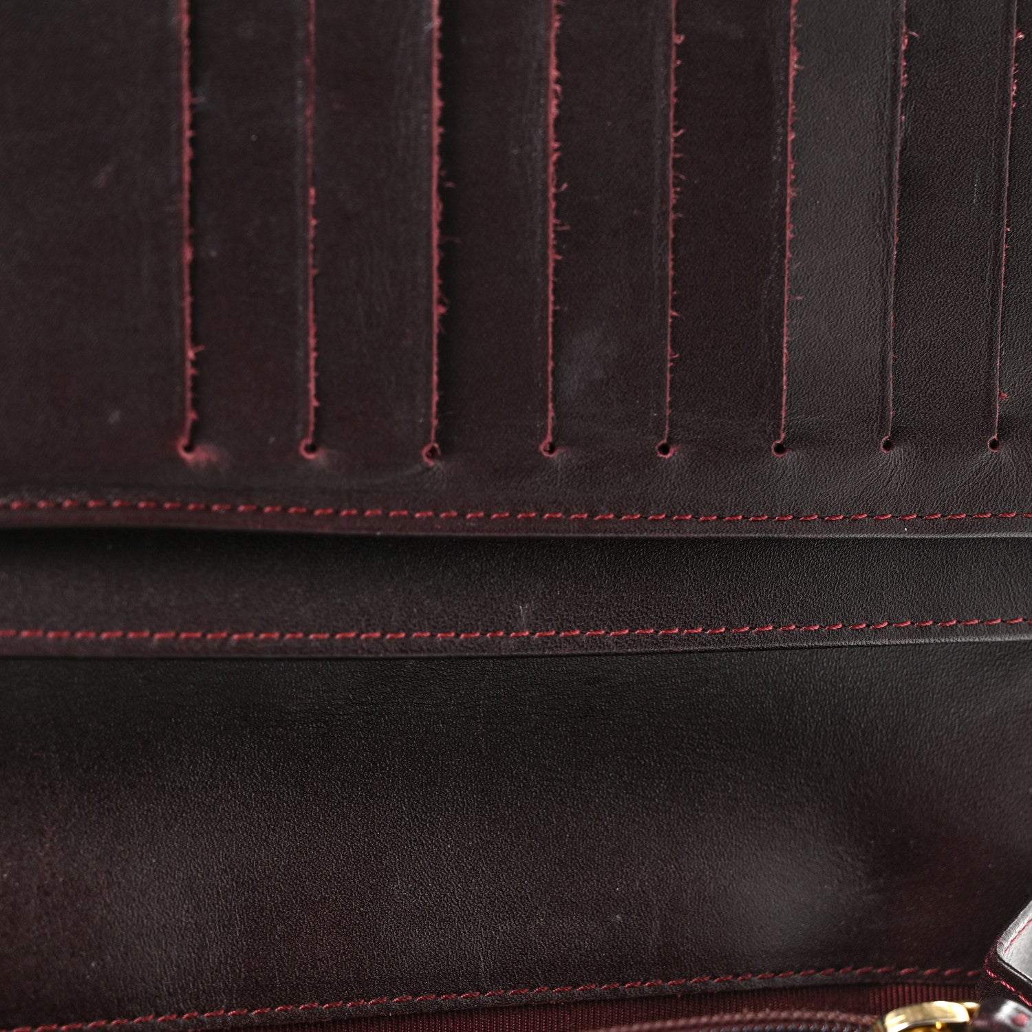 Chanel Caviar Quilted Yen Wallet Black 9 of 12