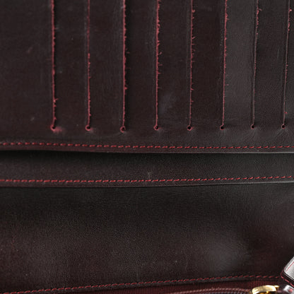 Chanel Caviar Quilted Yen Wallet Black 9 of 12