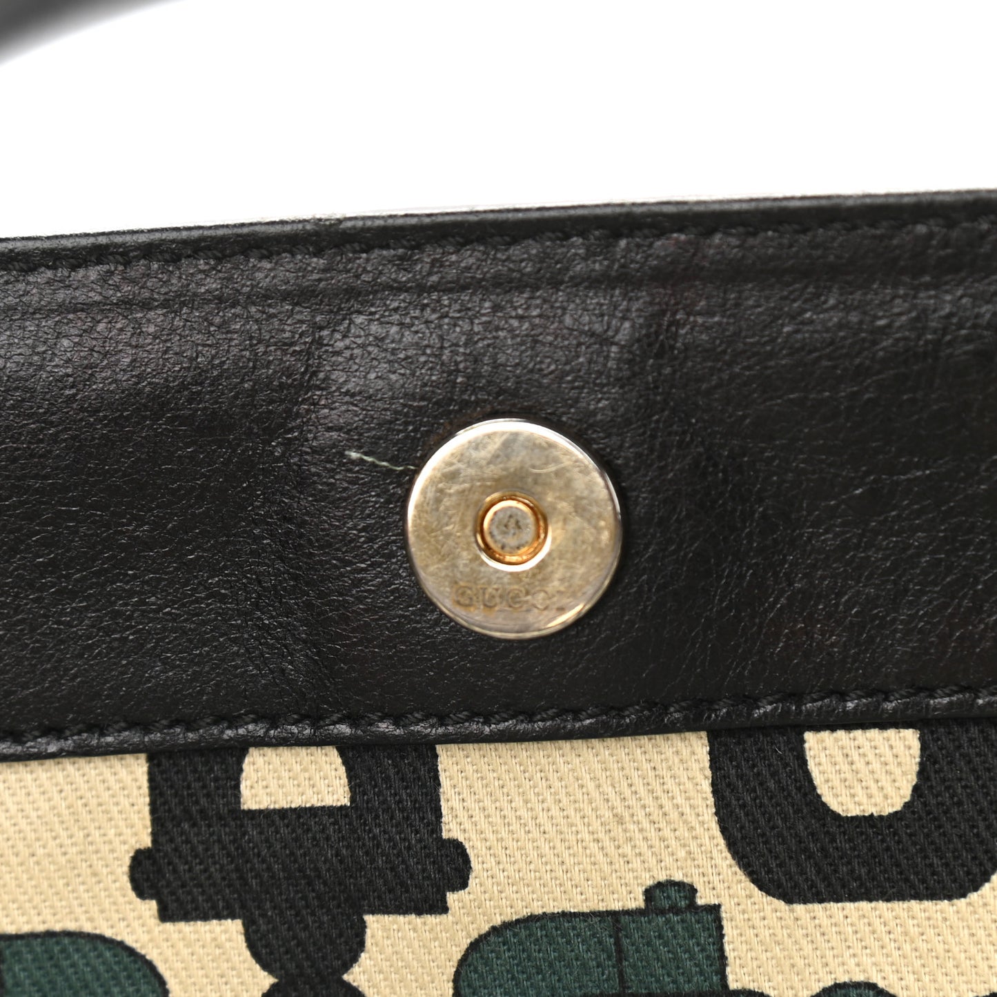 Guccissima Trim Signoria Tote Black