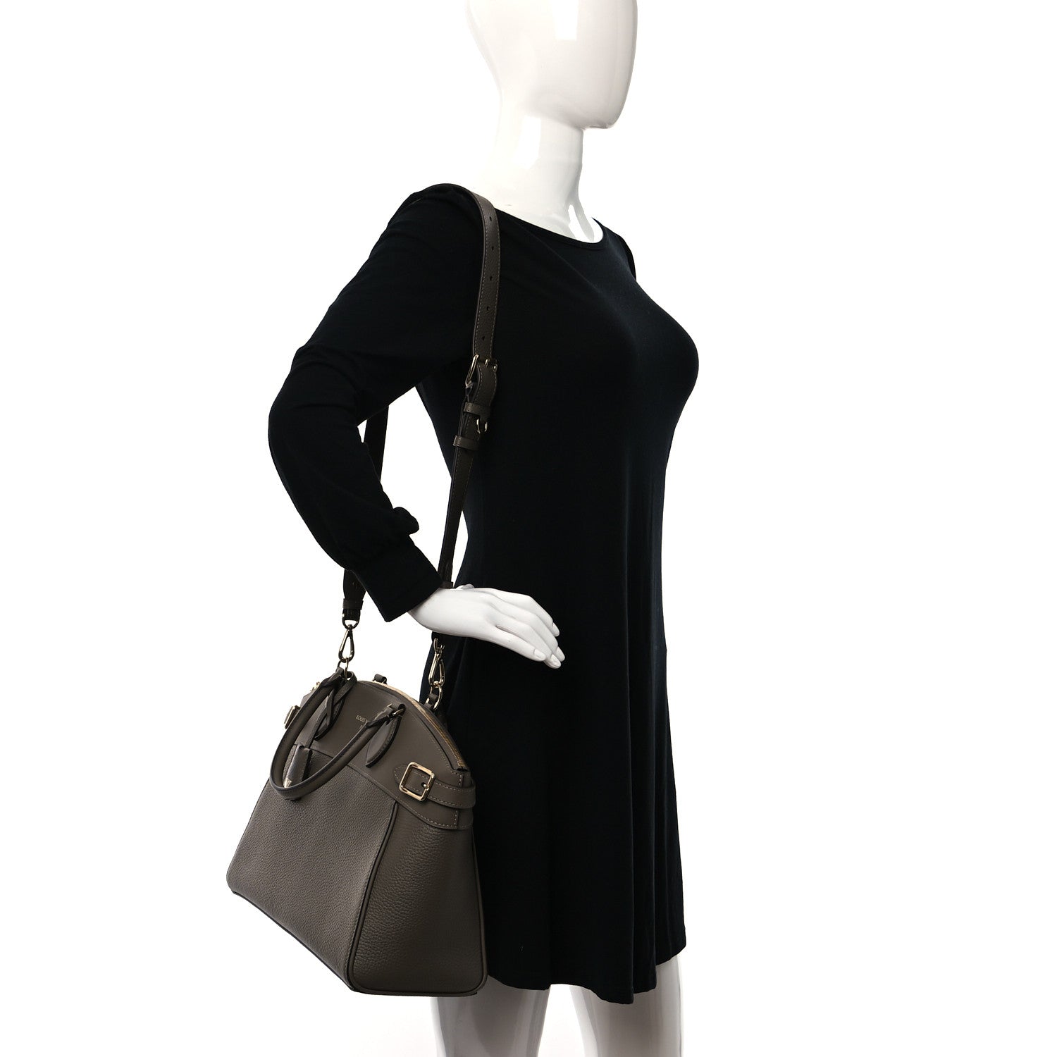 Louis Vuitton Taurillon Calfskin Vendome MM Earth 2 of 8