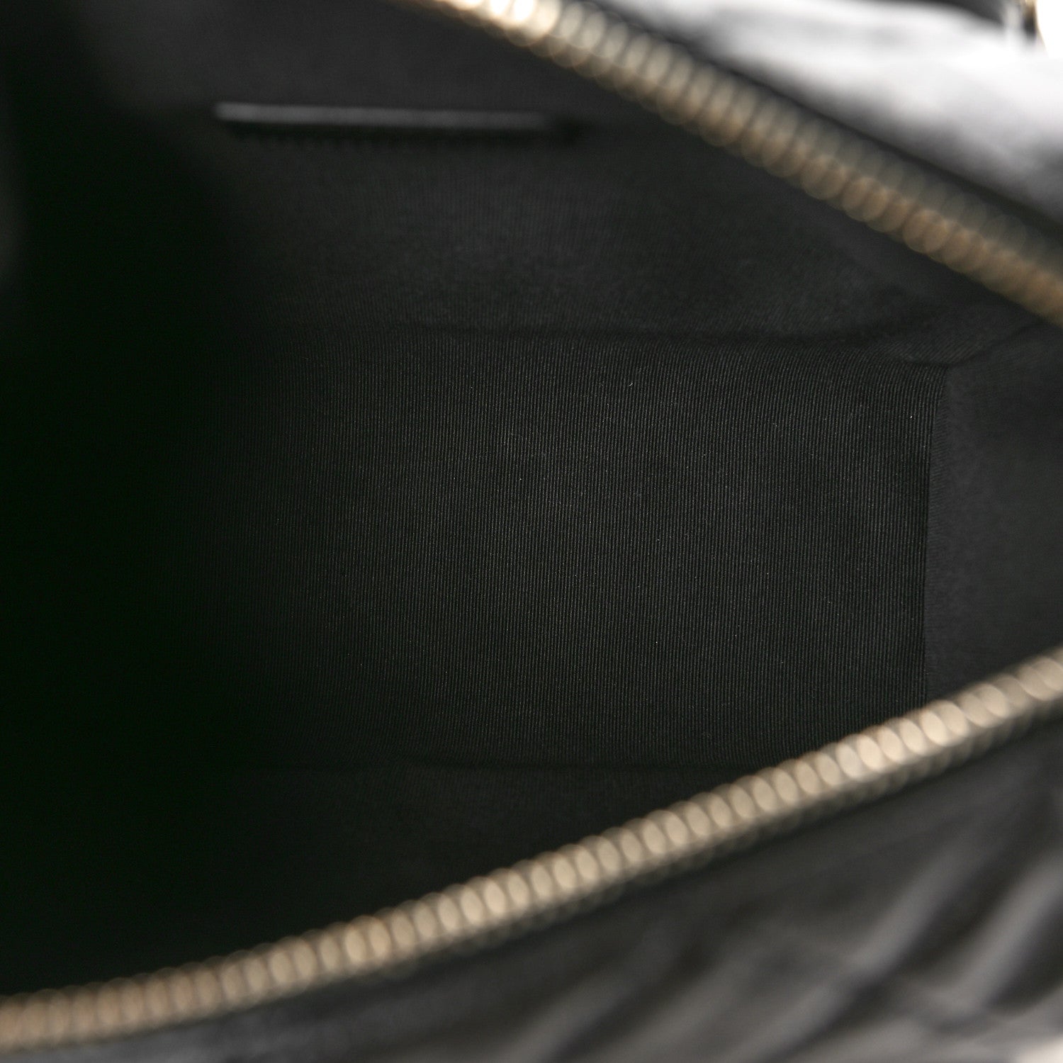 Chanel Shiny Crumpled Lambskin Quilted Medium Preppy Pocket Camera Case Black 5 of 11
