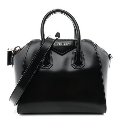 Givenchy Shiny Lord Calfskin Mini Antigona Black 1 of 21