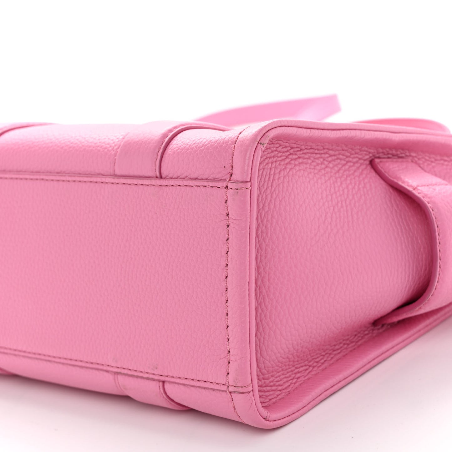 Grained Calfskin Small The Tote Bag Candy Pink