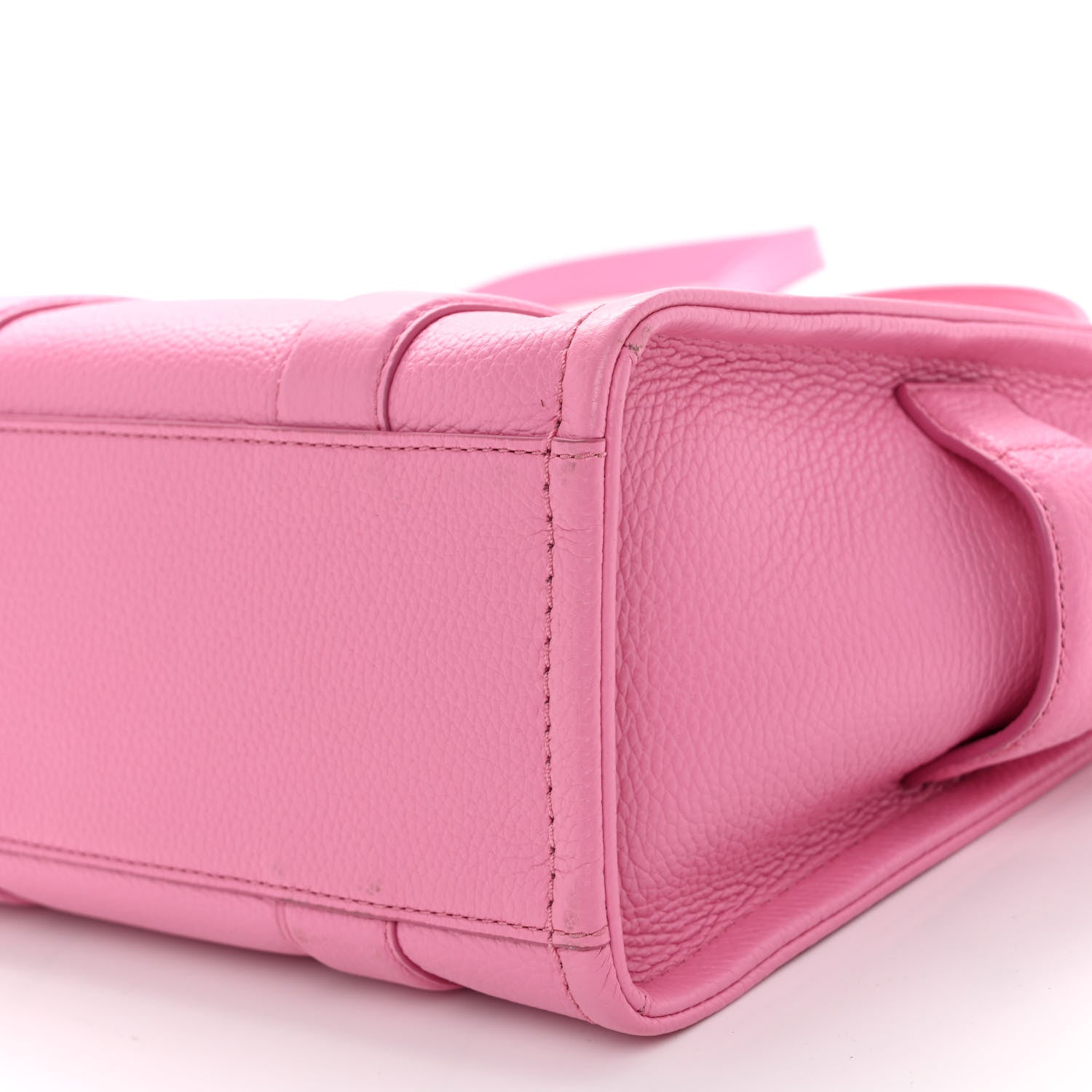 Marc Jacobs Grained Calfskin Small The Tote Bag Candy Pink 10 of 10