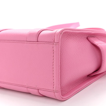 Marc Jacobs Grained Calfskin Small The Tote Bag Candy Pink 10 of 10