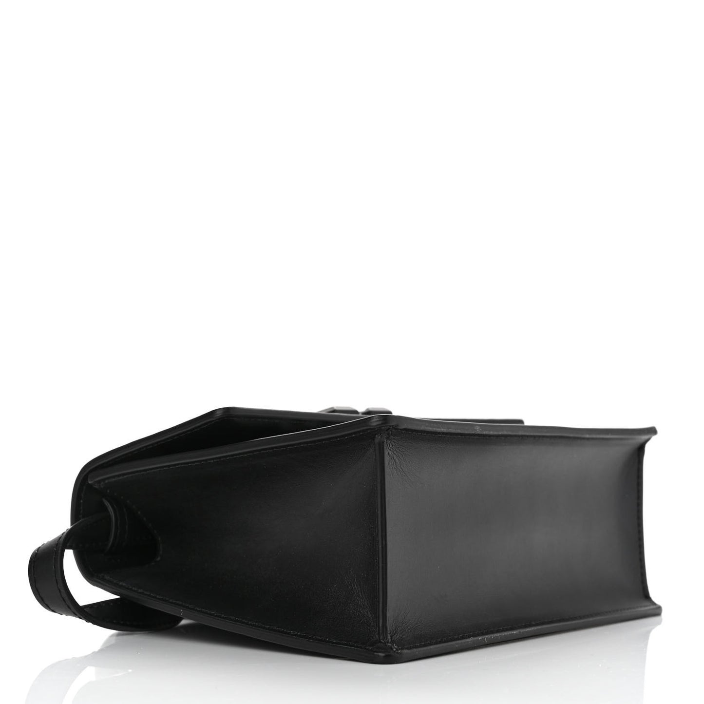 Calfskin Jitney 1.4 Shoulder Bag Black