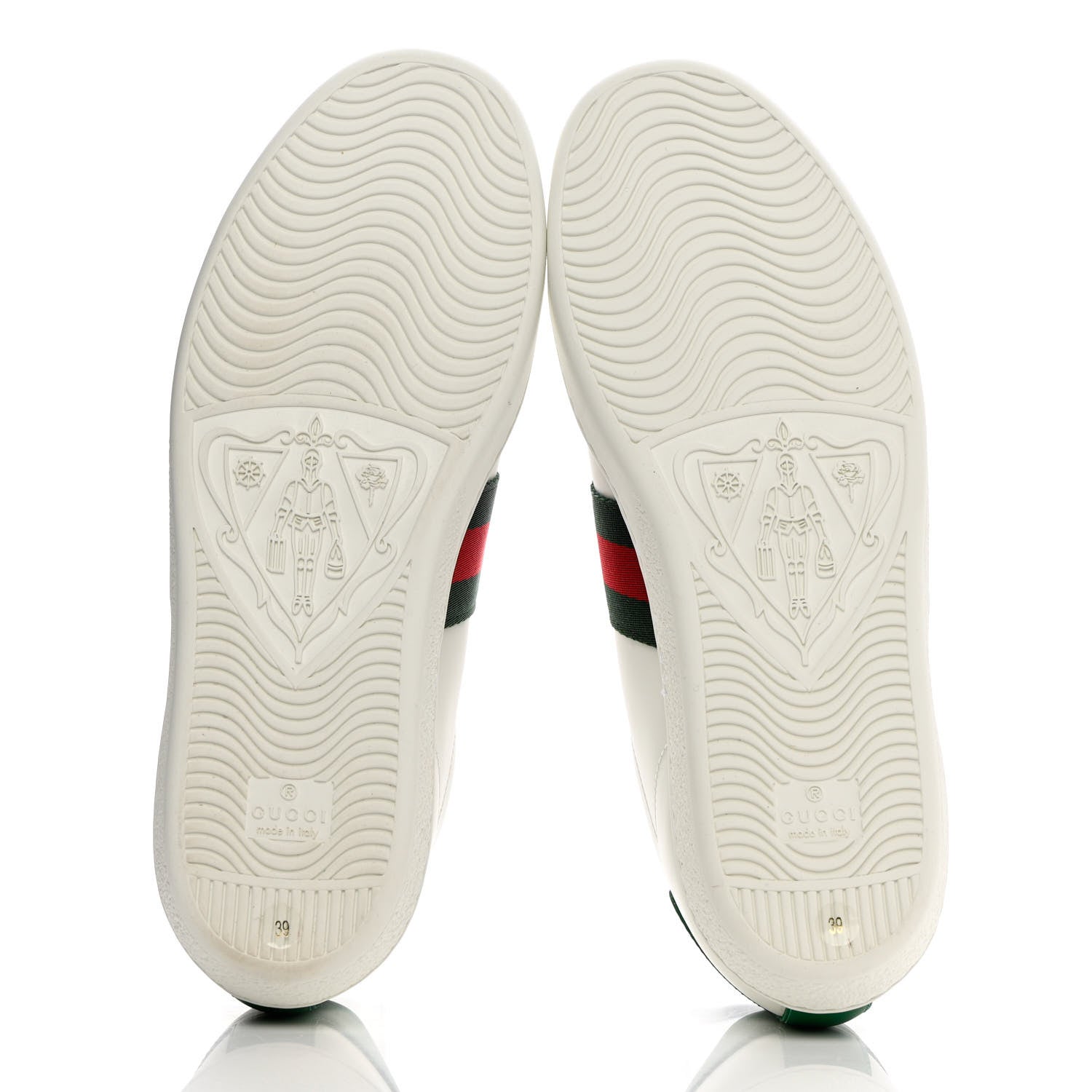 Gucci X DISNEY Calfskin Miro Soft Web Donald Duck Womens Ace Sneakers 39 White New Shamarock 5 of 13