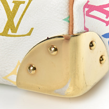 Louis Vuitton Monogram Multicolor Speedy 30 White 9 of 15