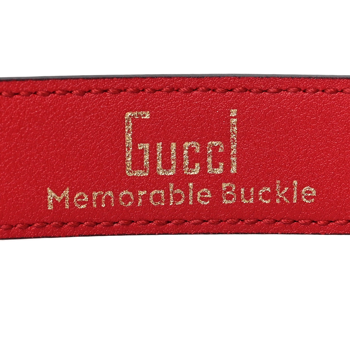 Textured Calfskin Interlocking G 25mm Belt 90 36 Hibiscus Red Mystic White