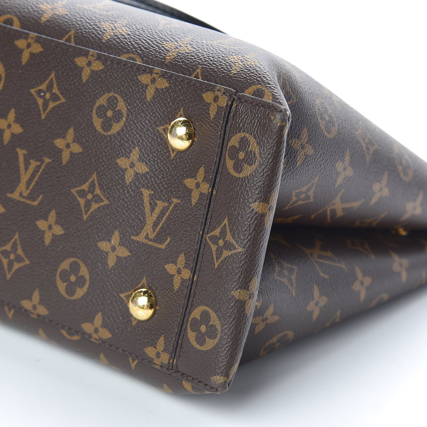 Monogram Flower Tote Black