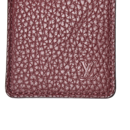 Louis Vuitton Taurillon Card Holder Bordeaux 6 of 6